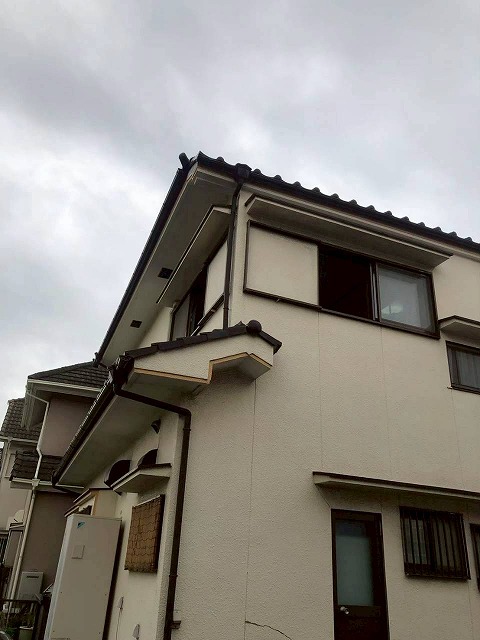 加古川市　外壁の現状(建物全景)